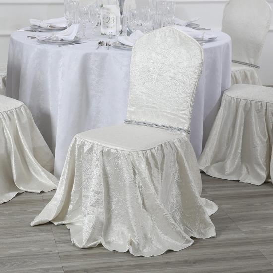 Capas para cadeiras de casamento decoração poliéster elastano extensível banquete capa de cadeira plana