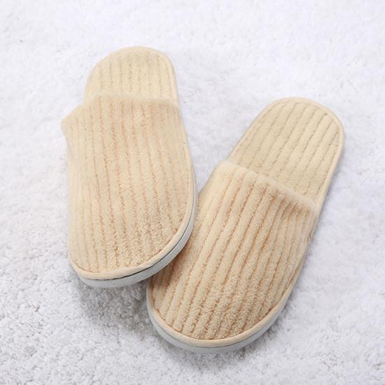 Hotel Slippers Disposable Deluxe Closed Toe Spa Slippers